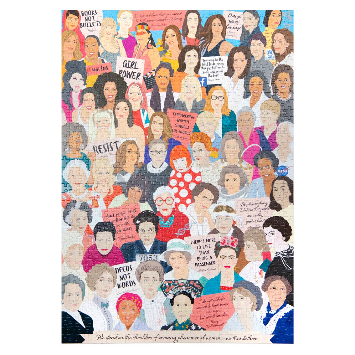 Cadeau puzzel phenomenal women puzzle fenomenale vrouwen puzzel