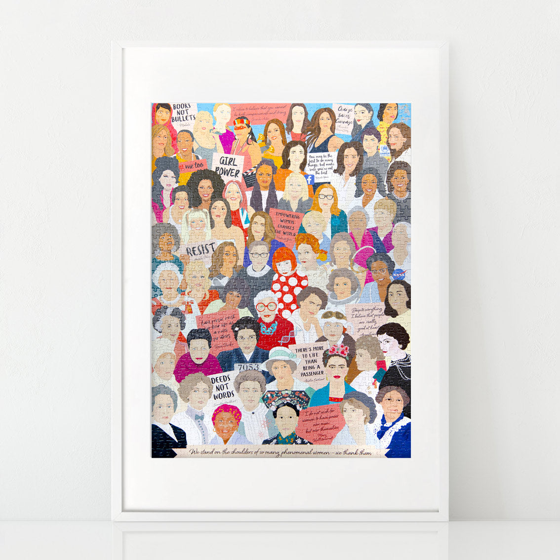 Cadeau puzzel phenomenal women puzzle fenomenale vrouwen puzzel