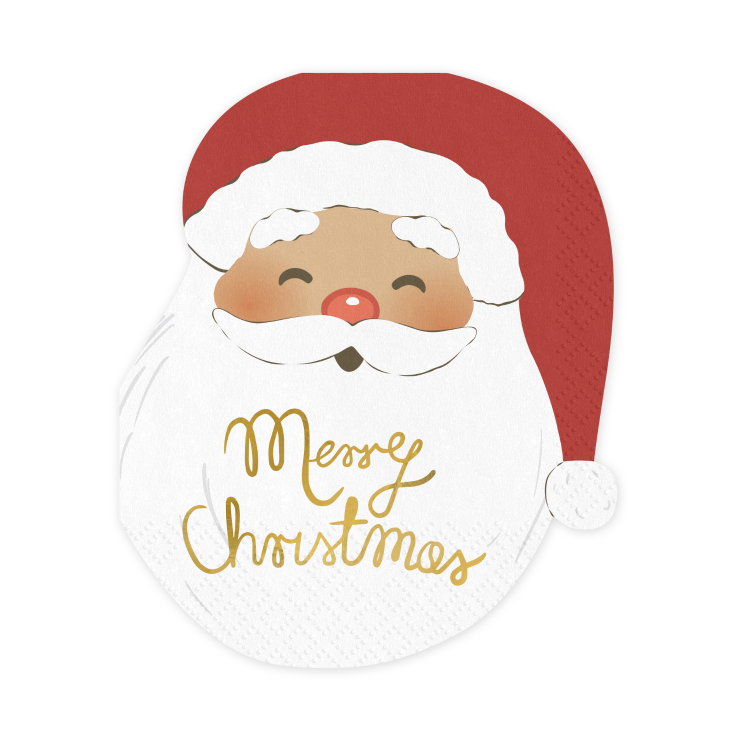 serevetten Kerstman merry christmas feest deco decoratie kerst