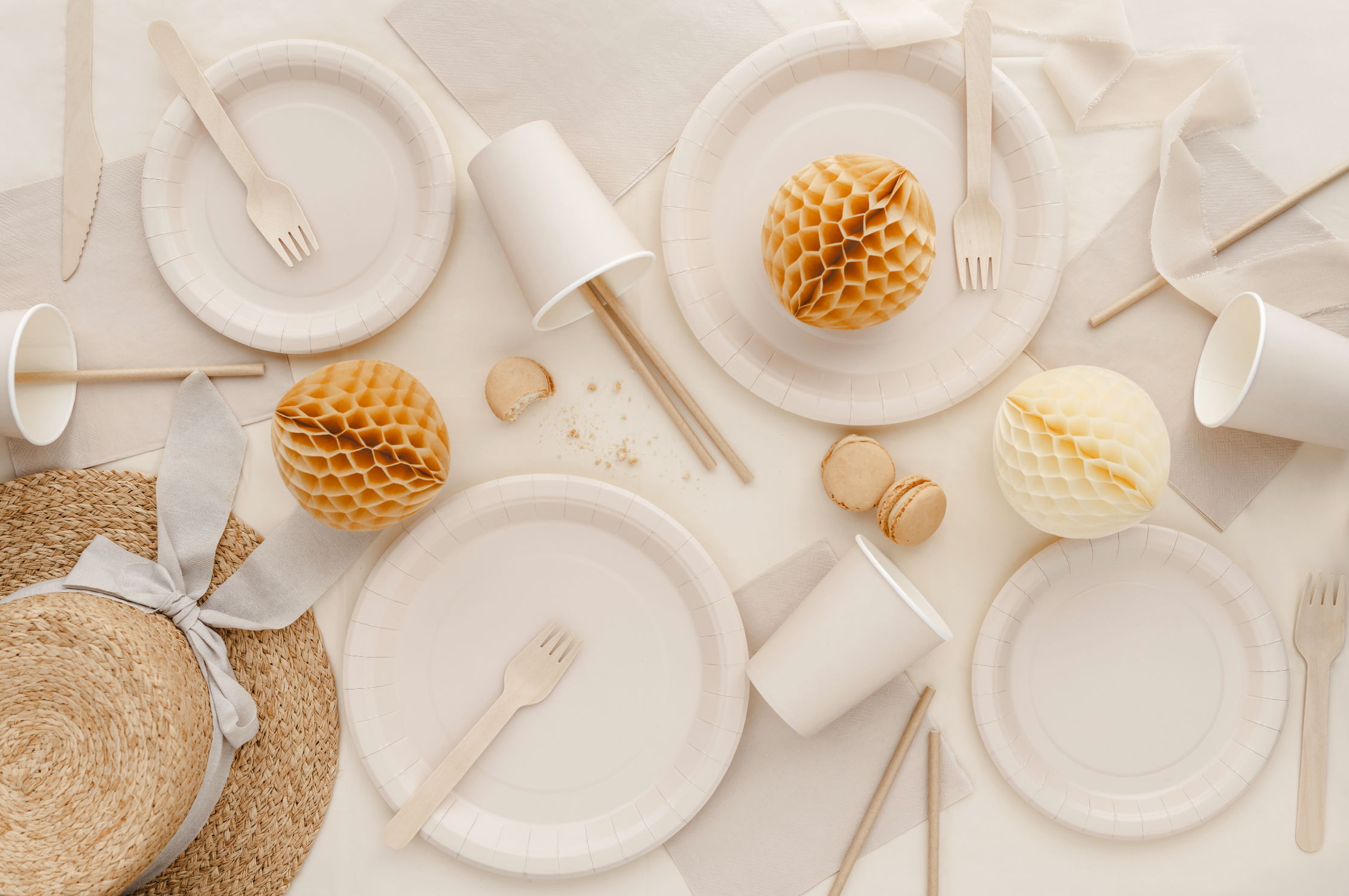 servetten beige ecru neutraal