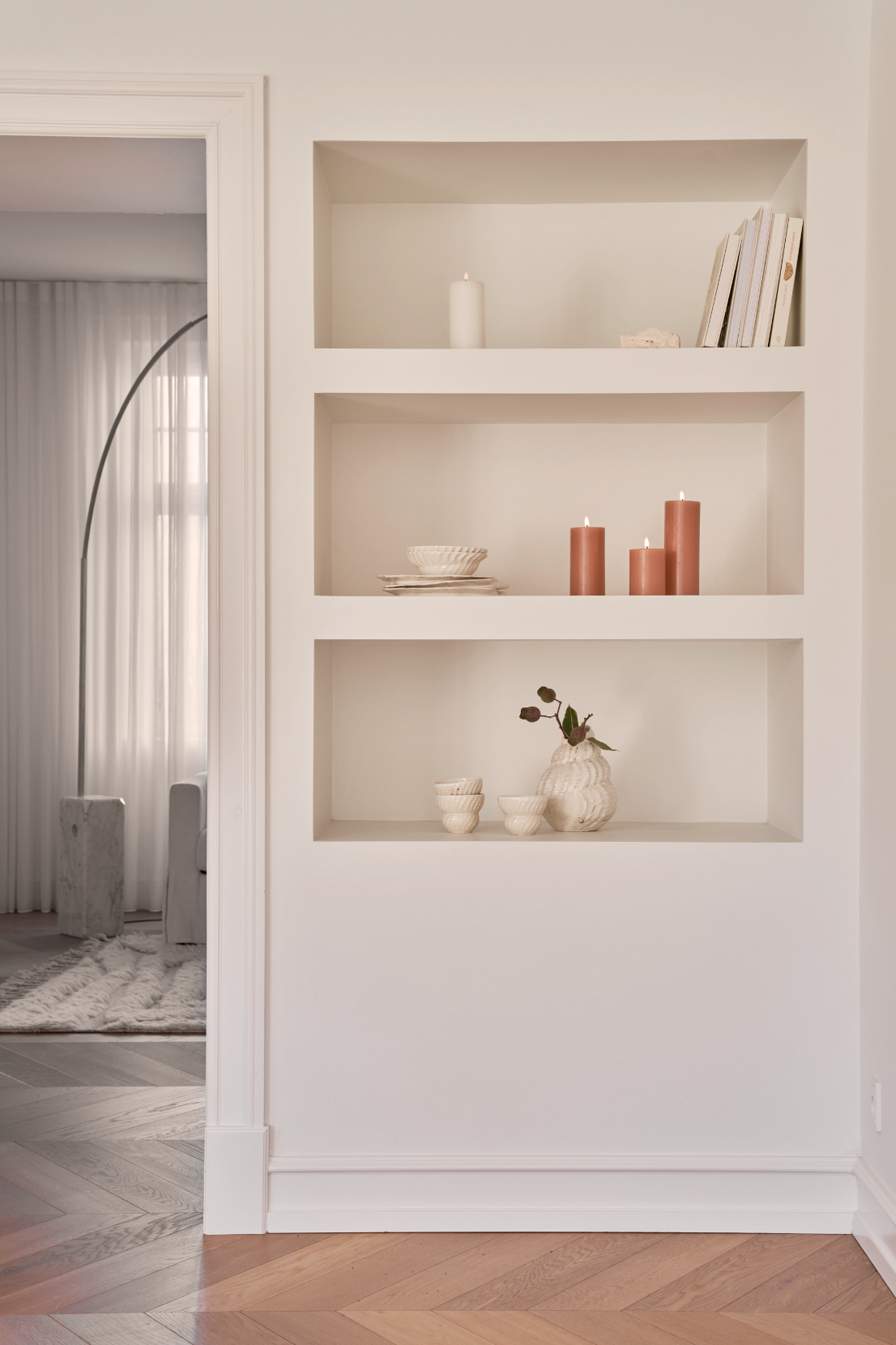 silky wit ester & erik fedo decoratie led kaarsen herfst winter kerst sfeer