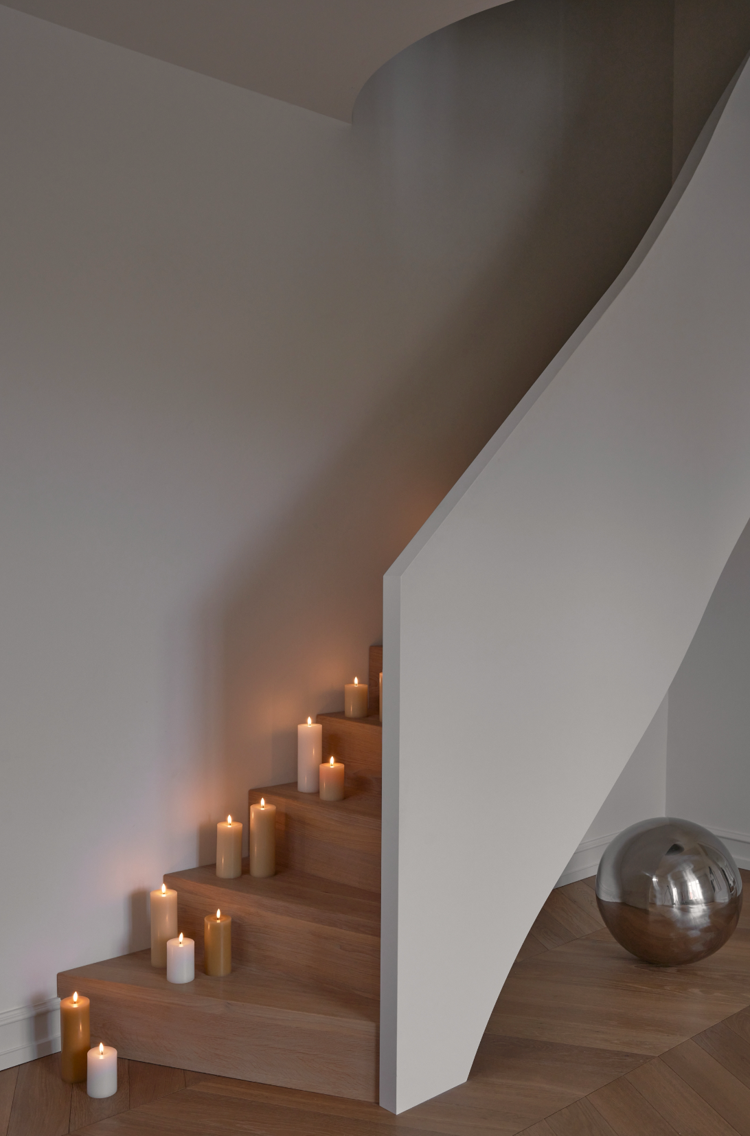 silky wit ester & erik fedo decoratie led kaarsen herfst winter kerst sfeer