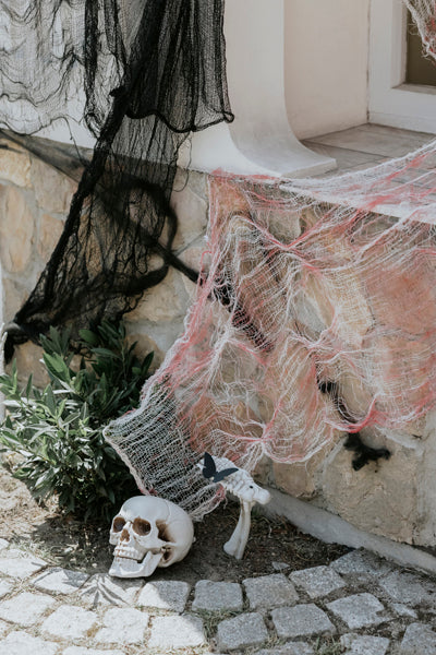 skelet decoratie halloween feest deco decoratie