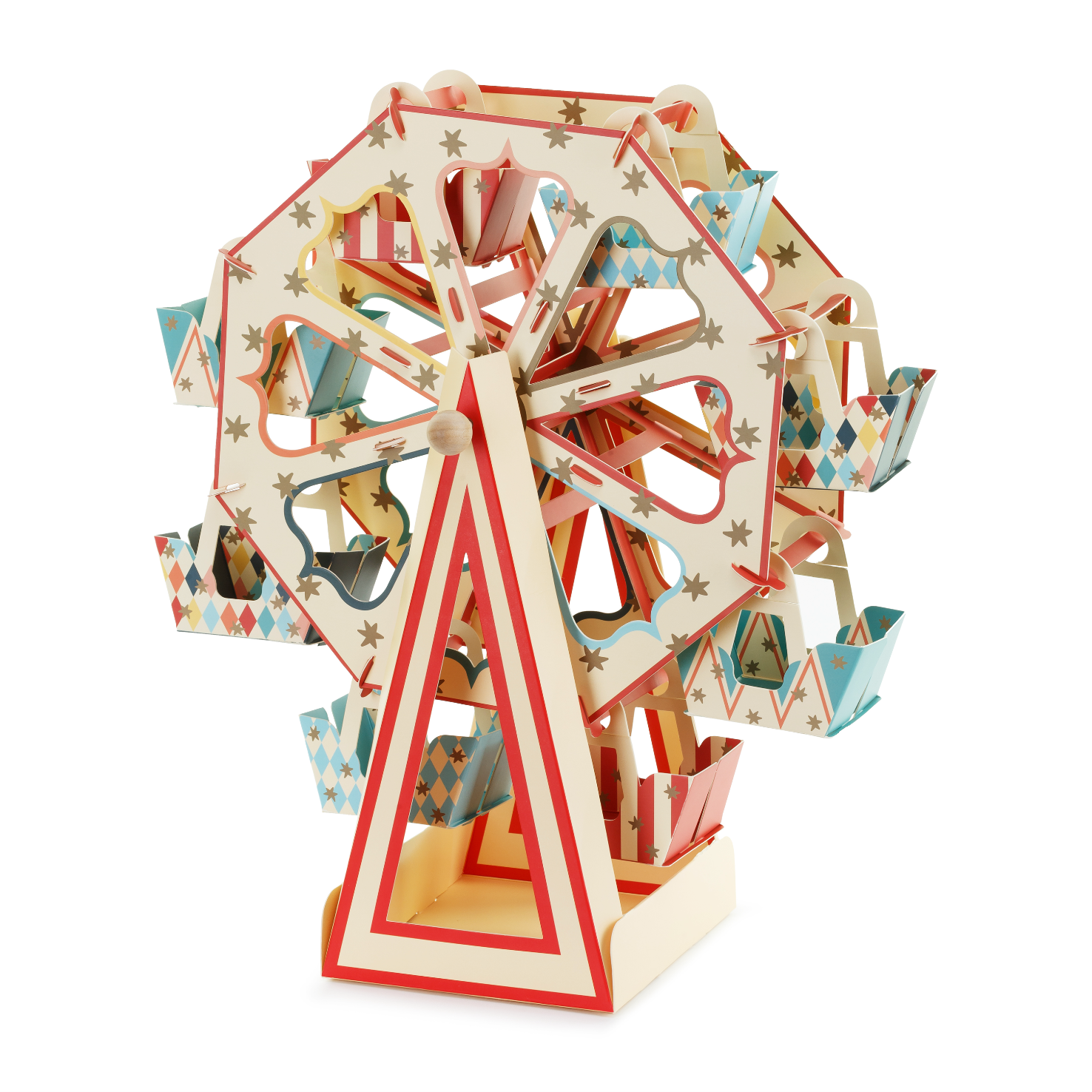 snack reuzenrad snoep snacks popcorn circus feest deco decoratie centerpiece dessert tafel kinder
