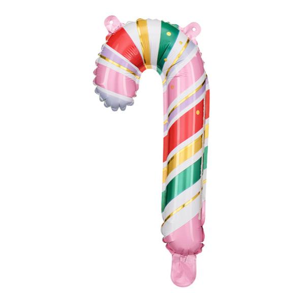 snoepjes snoep candy cane snoepstok folieballon ballon feest deco decoratie kerstmis