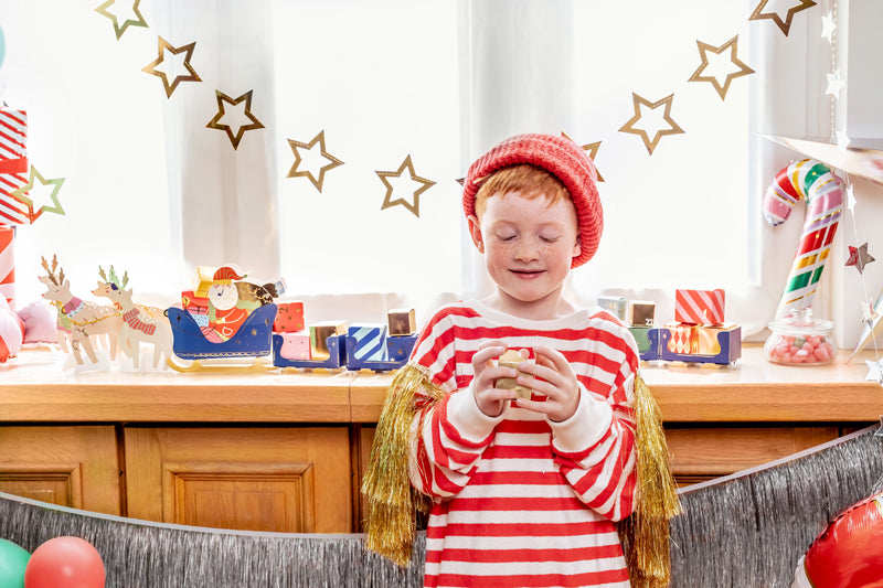 snoepjes snoep candy cane snoepstok folieballon ballon feest deco decoratie kerstmis