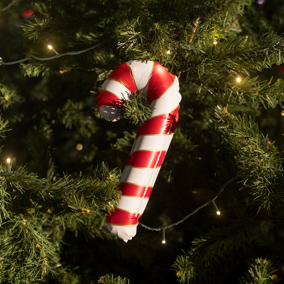 snoepstokken folieballon kerst kerstmis feest deco decoratie