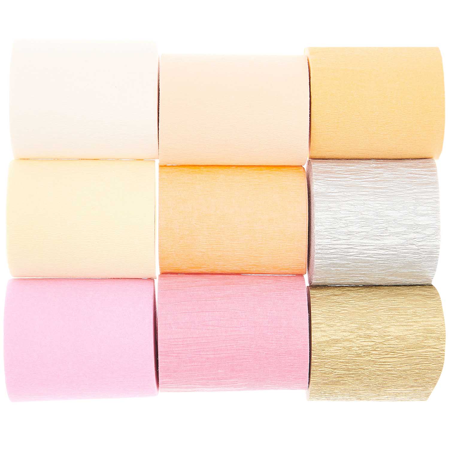 streamers slingers blush oranje roze wit goud zilver feest deco decoratie verjaardag