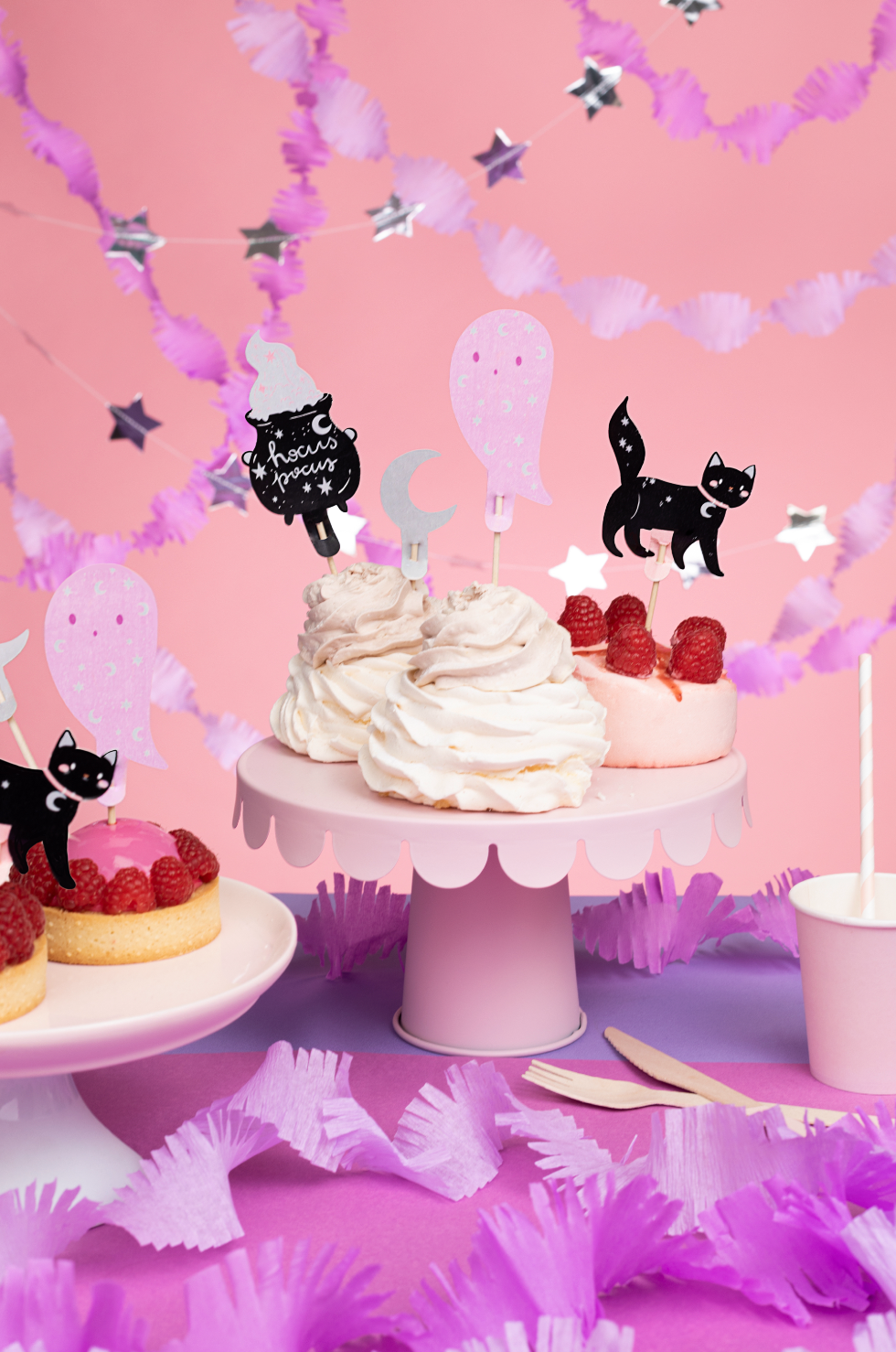 taart cake cupcake toppers halloween deco decoratie feest
