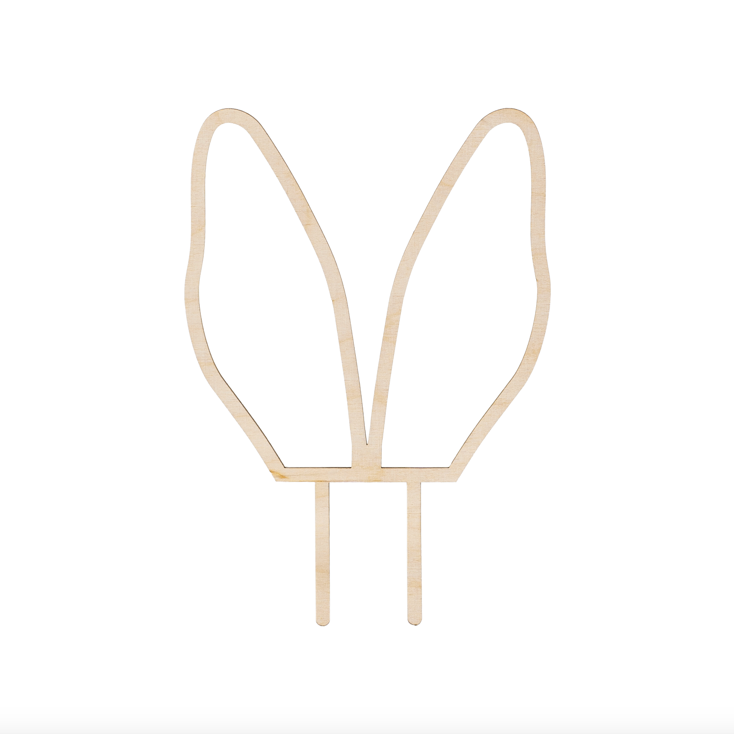 taarttopper hout konijn bunny pasen easter deco decorate cake