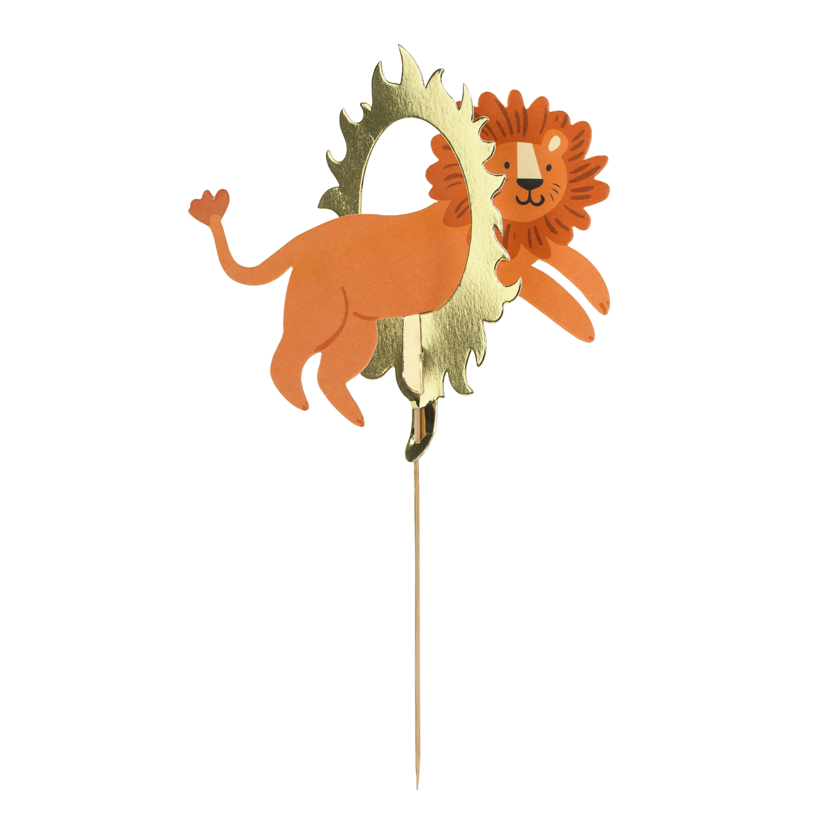 taarttopper leeuw circus feest deco decoratie taart