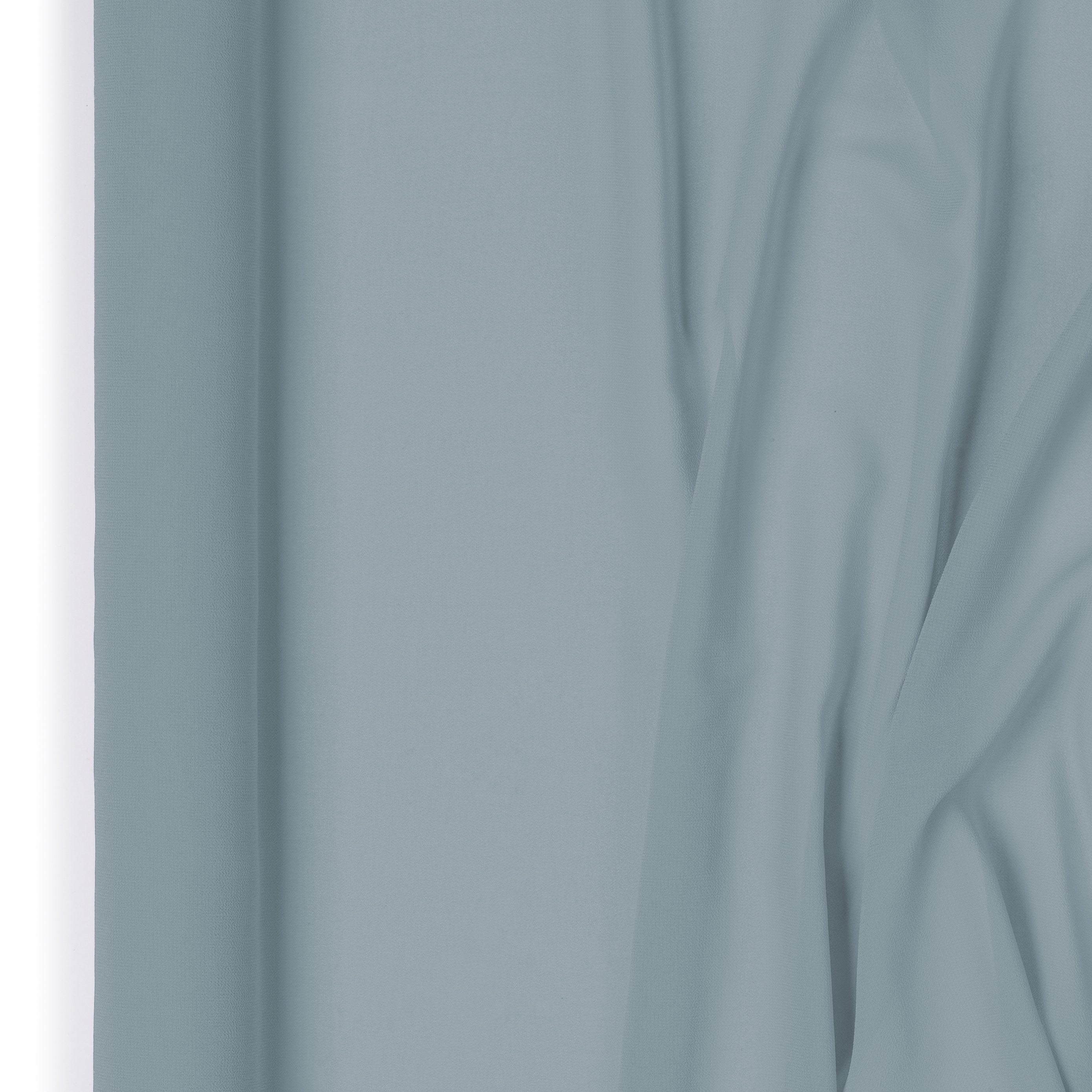 tafelloper chiffon zacht dusty blauw tafel deco decoratie backdrop photoboot
