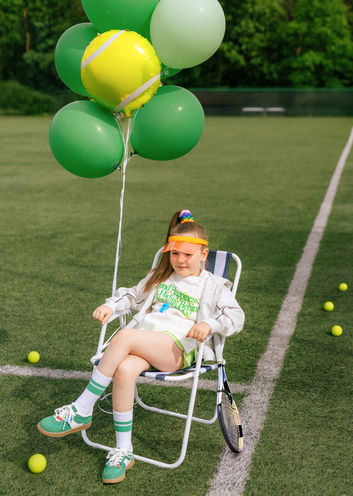 tennis folieballon feest deco decoratie sport verjaardag