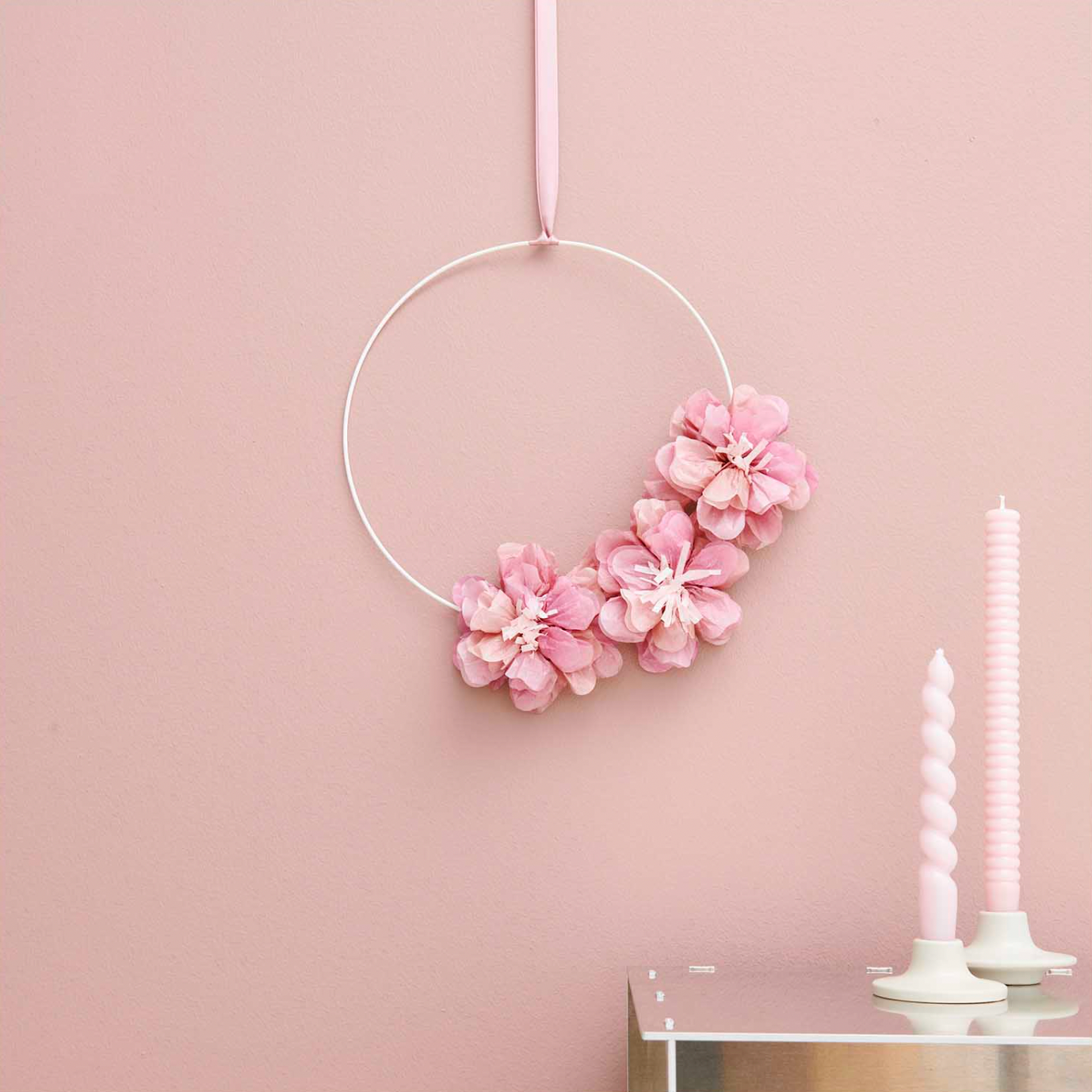 tissue papieren bloemen wide rozen deco decoratie feest kinderkamer