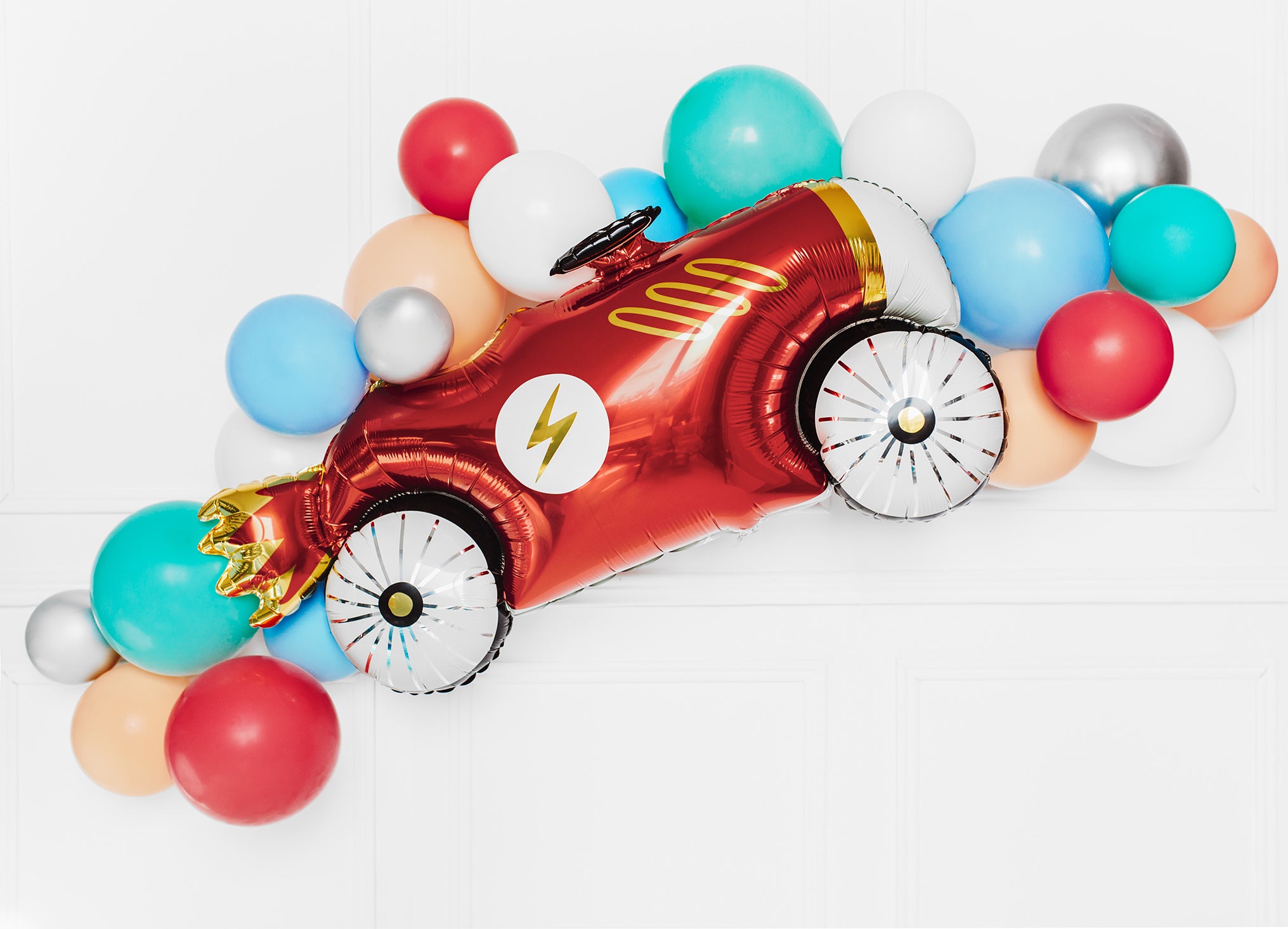 Folieballon Race auto XXL (91cm)
