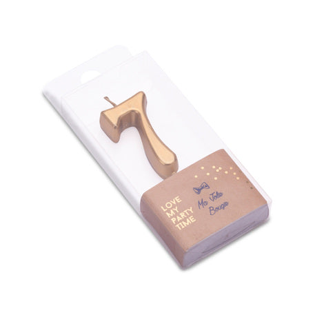 cijferkaars goud verjaardag feest taart kaars deco cake