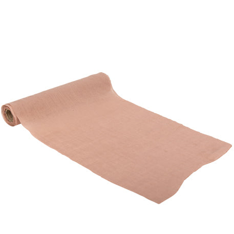 Tafelloper Oud Roze wasbaar (5m x 28cm)