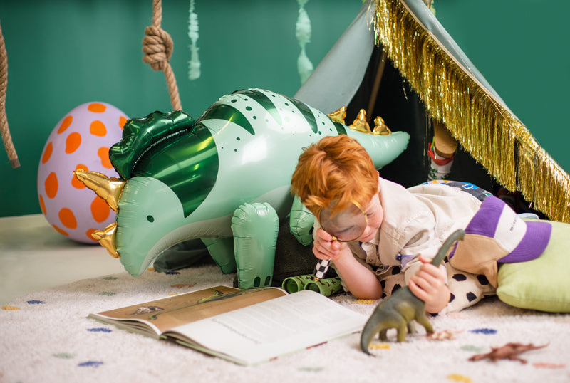 Triceratops Dino Dinosaurus Folieballon XXL feest party verjaardag