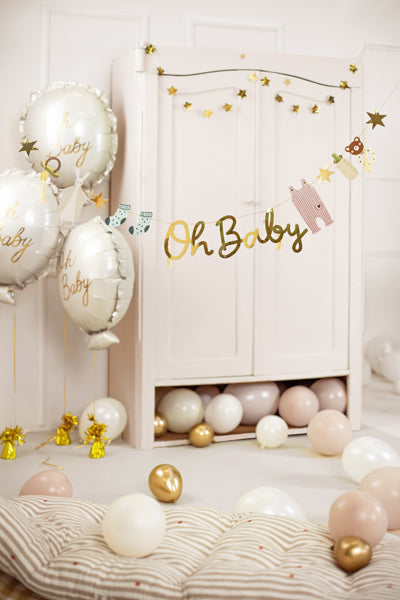 slinger oh baby gender reveal babyborrel babyshower baby aankondiging kinderkamer