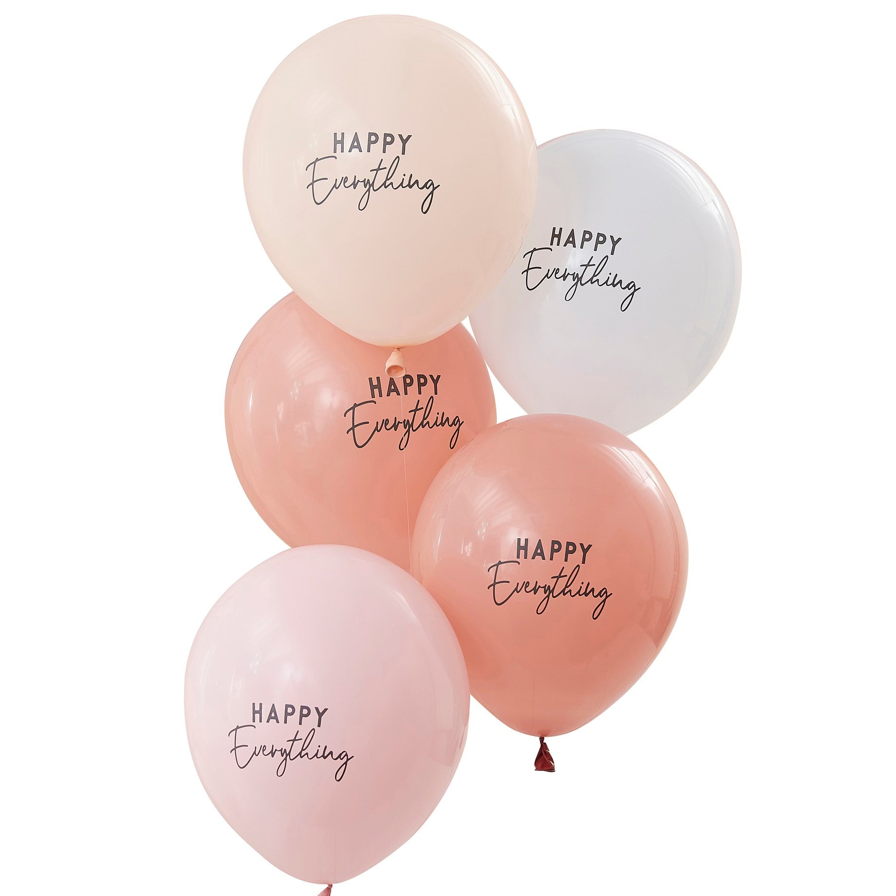 Ballonnen 'Happy Everything' - 5 stuks