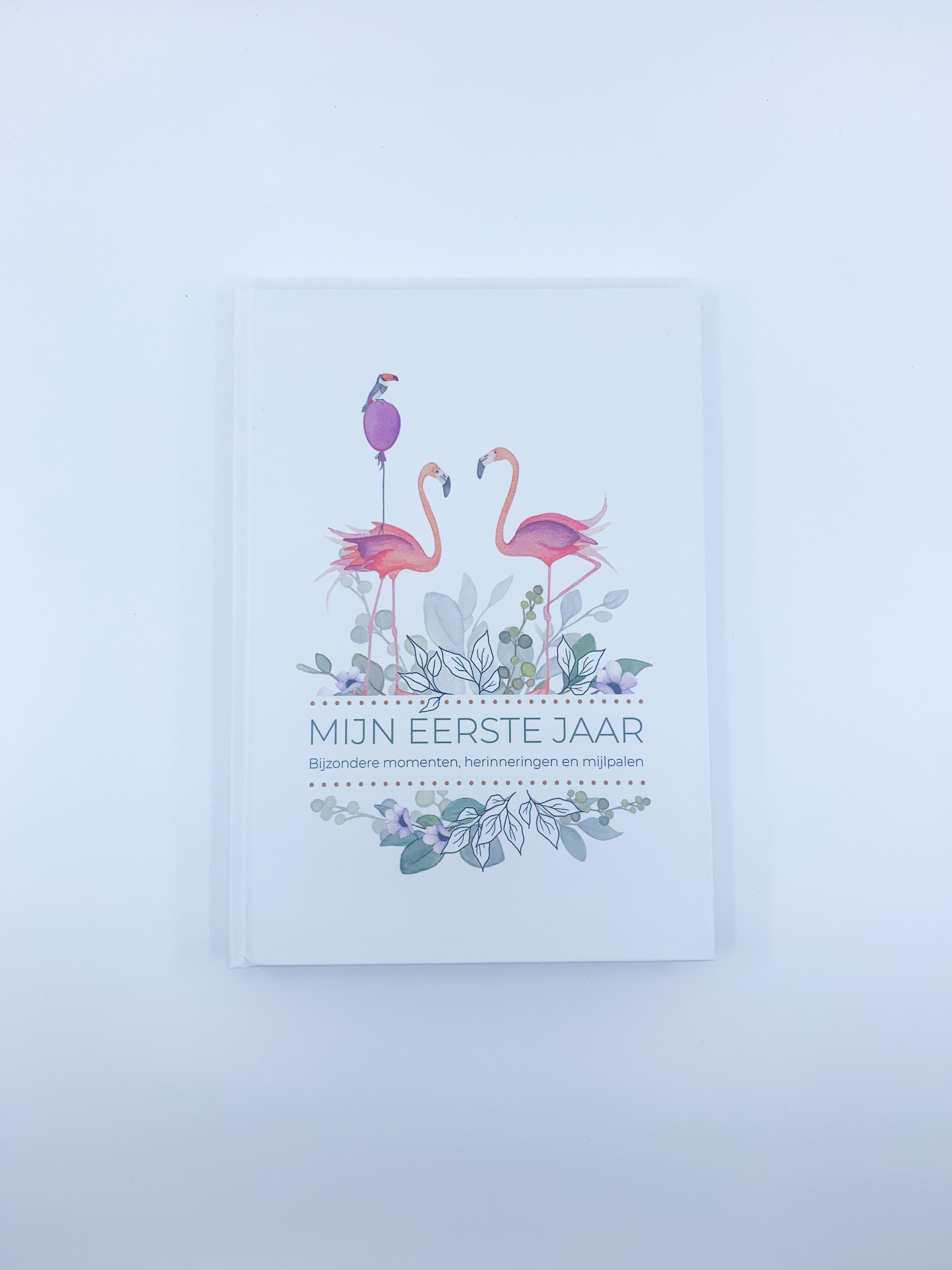 Invulboek 'Mijn eerste jaar' - Flamingo