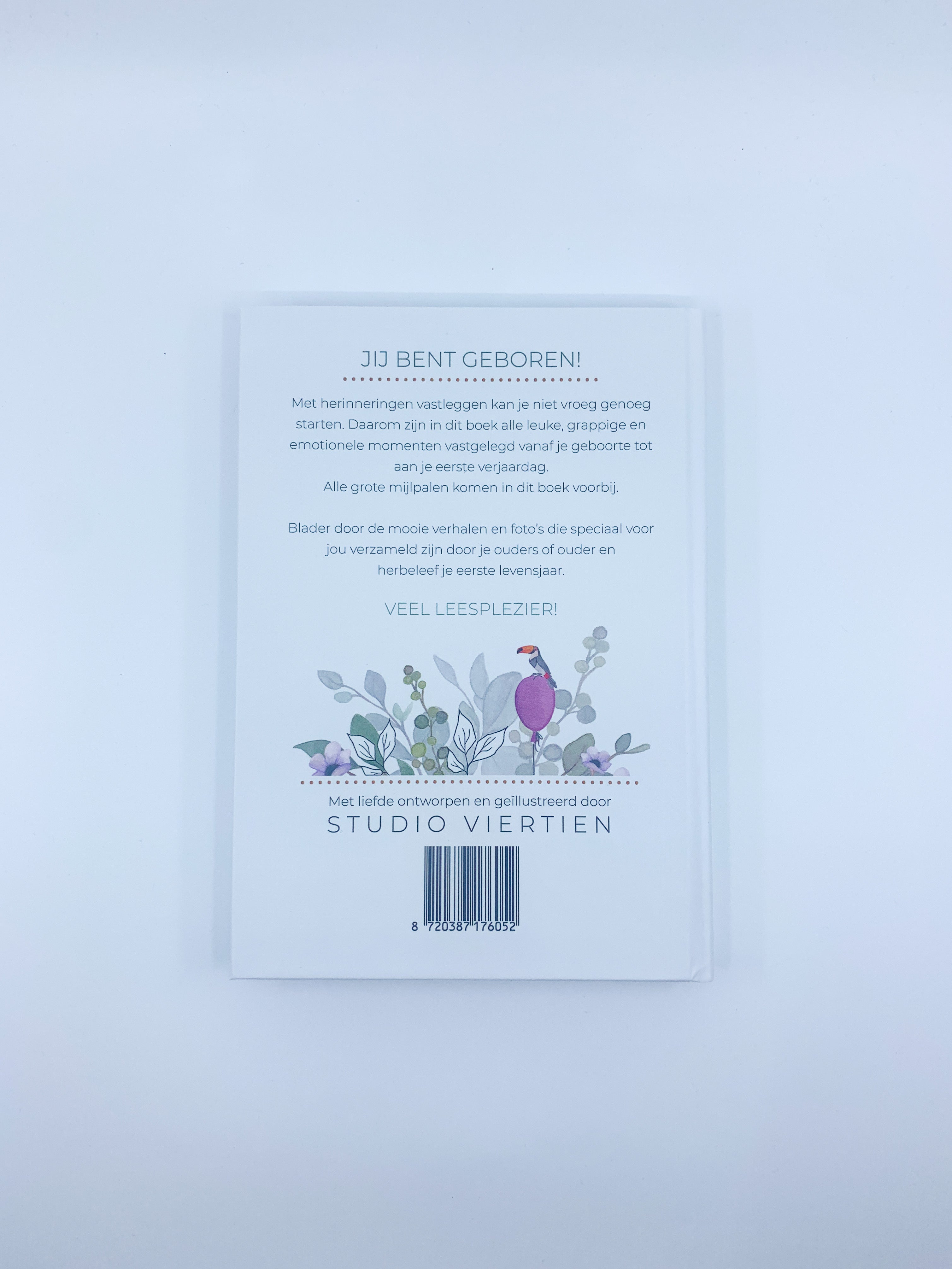 Invulboek 'Mijn eerste jaar' - Flamingo