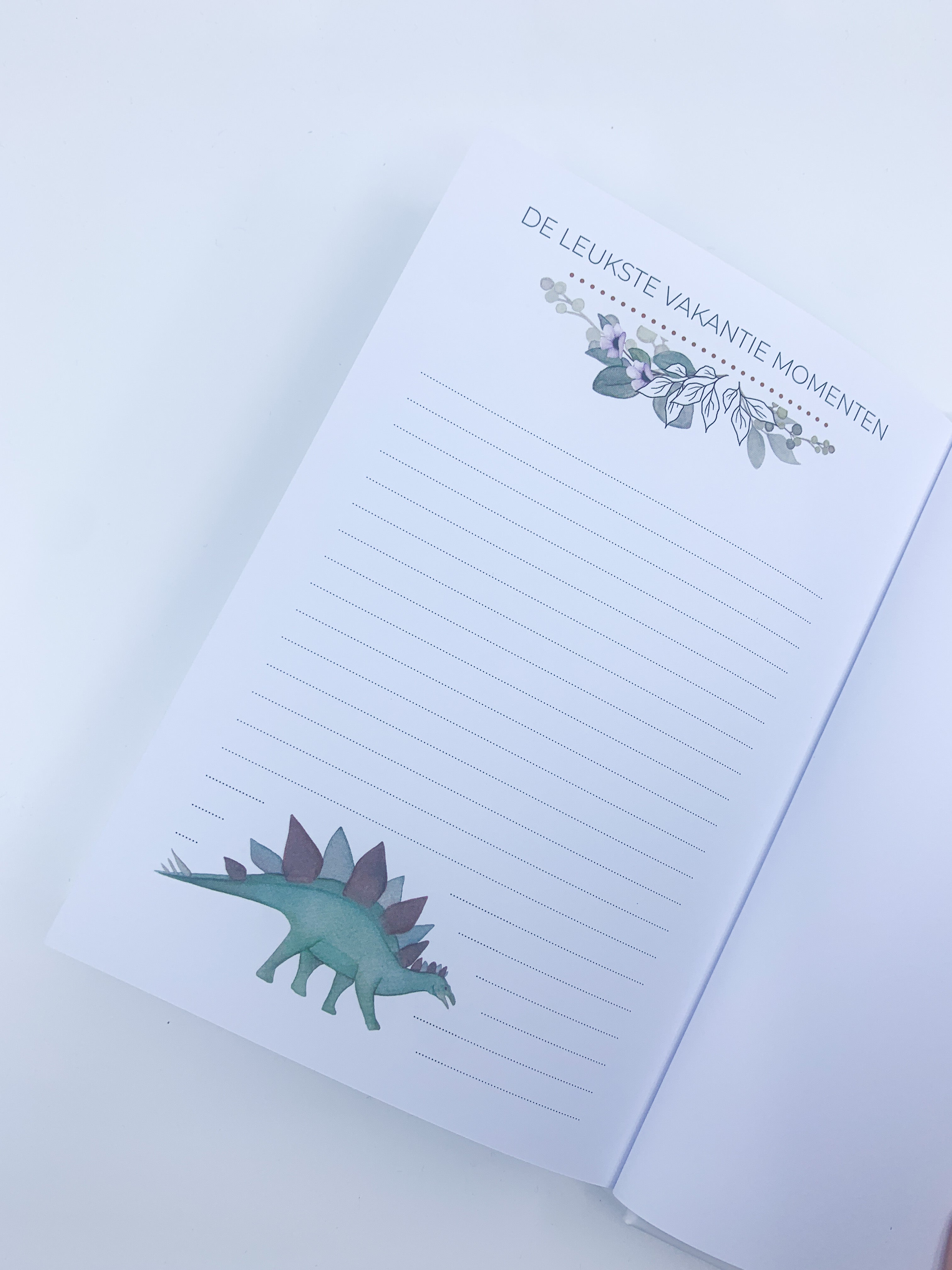 Invulboek 'Mijn eerste jaar' - Dino
