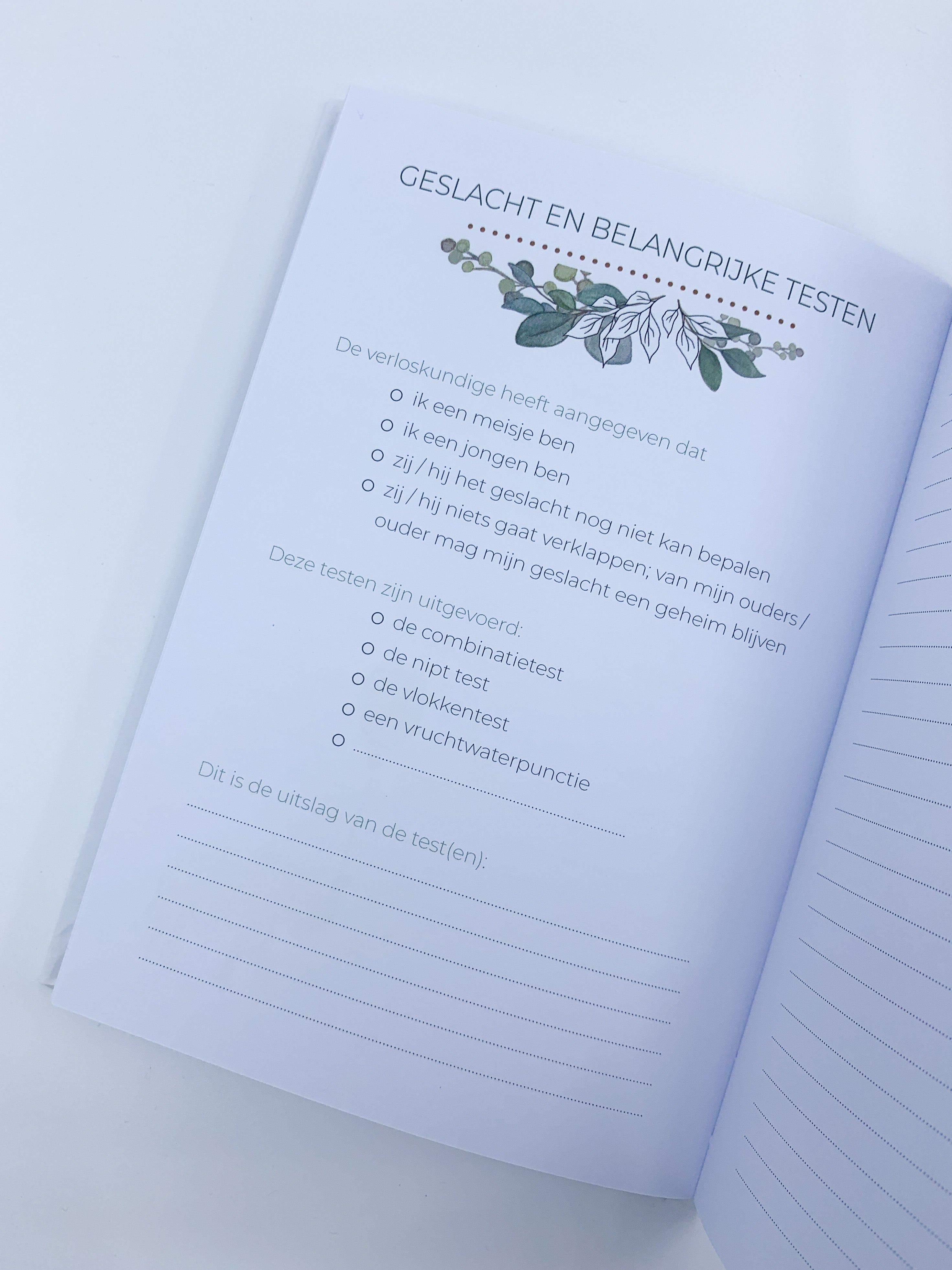 Invulboek ‘Mijn eerste jaar’ - Safari