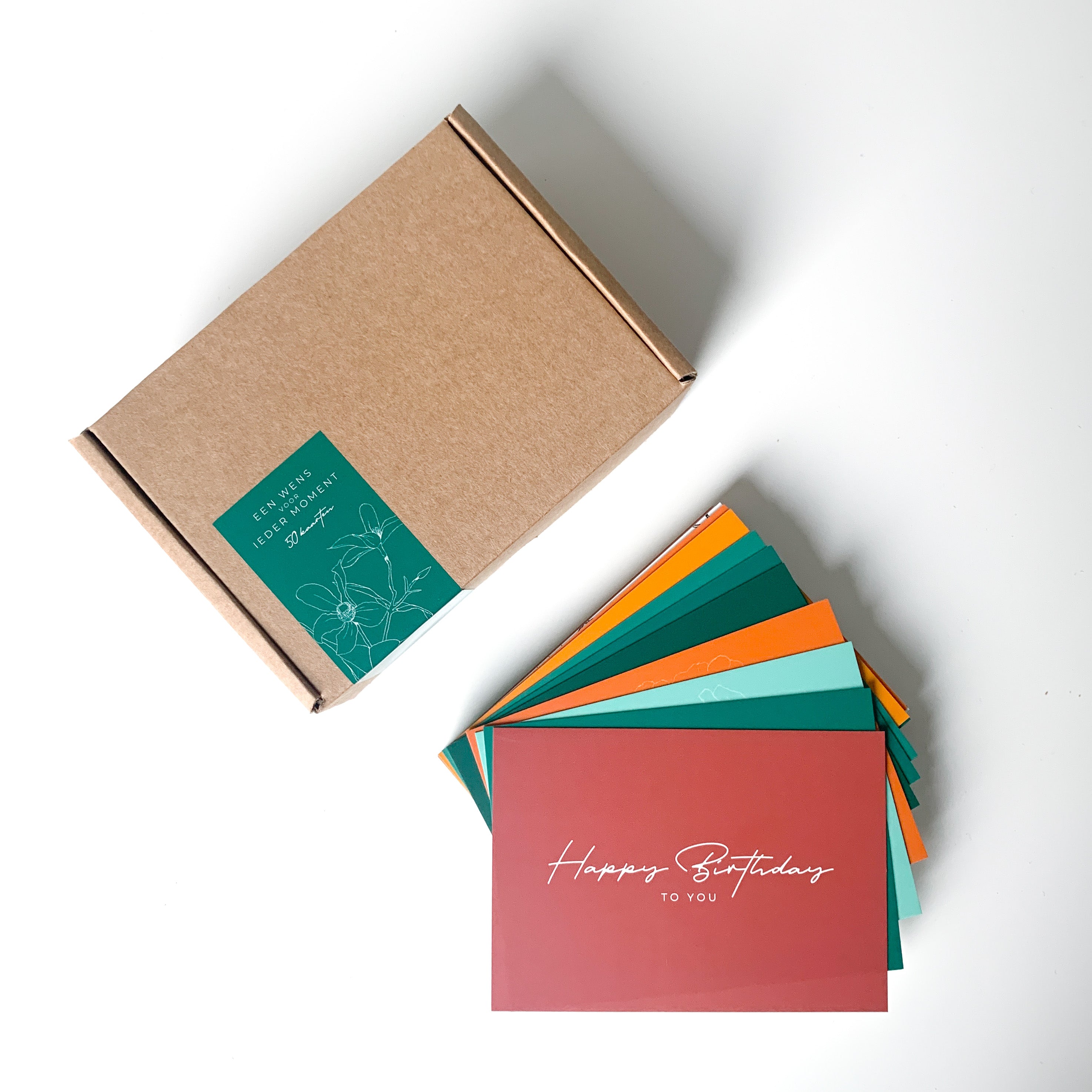 Een wens voor ieder moment - 25 kaarten met enveloppen