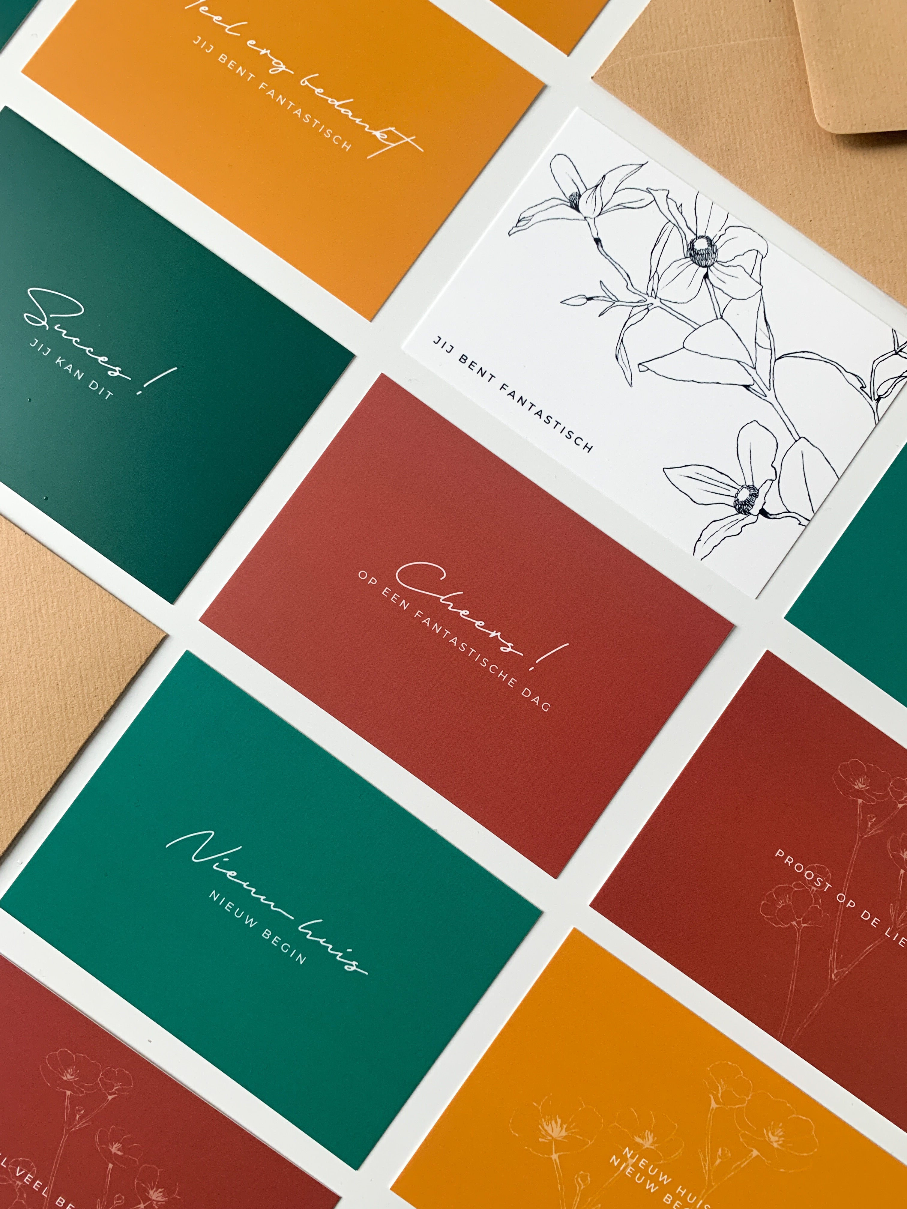 Een wens voor ieder moment - 50 kaarten met enveloppen