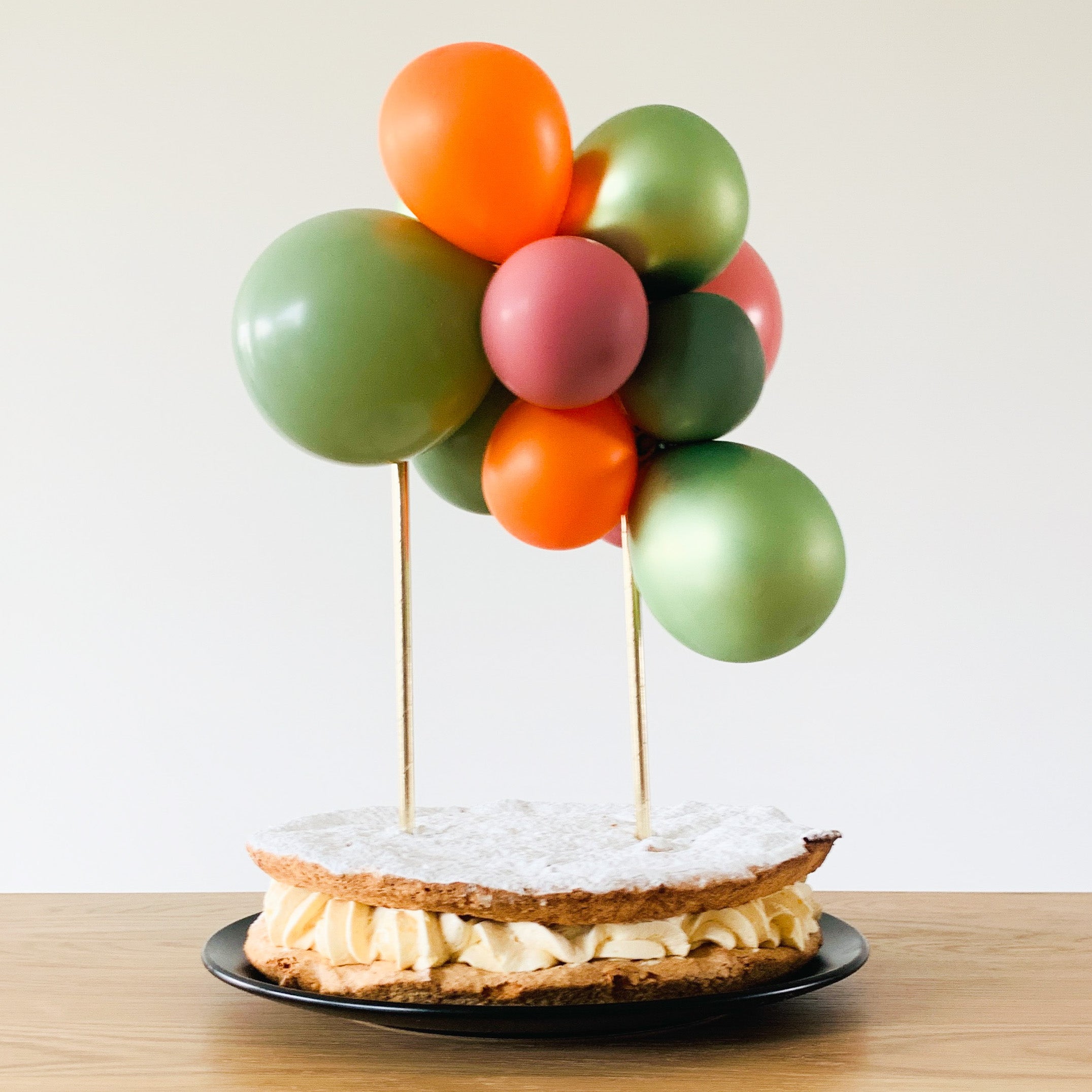 Taart topper mini ballonslinger 'Tropical Jungle'