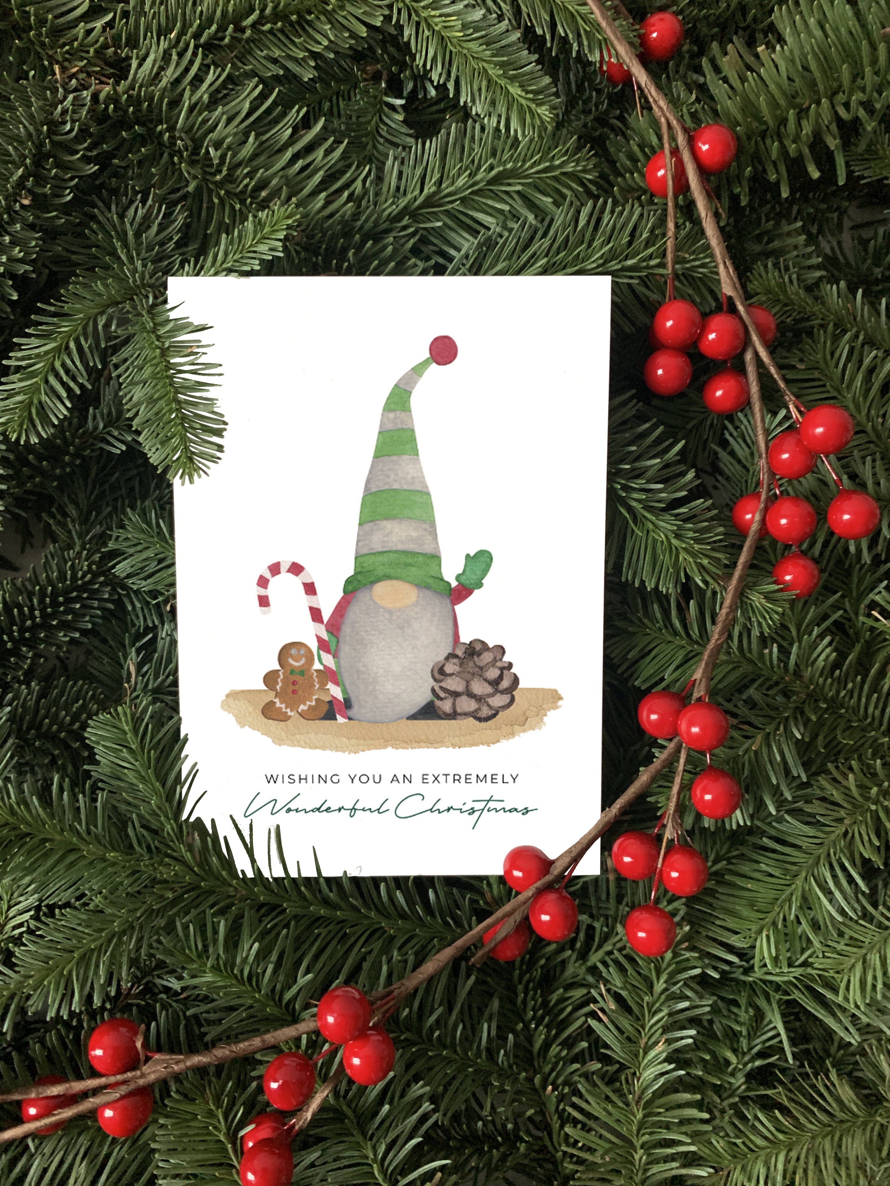 Christmasbox ‘Santa’s little helpers’ - 20 wenskaarten, 20 gifttags en 24 stickers