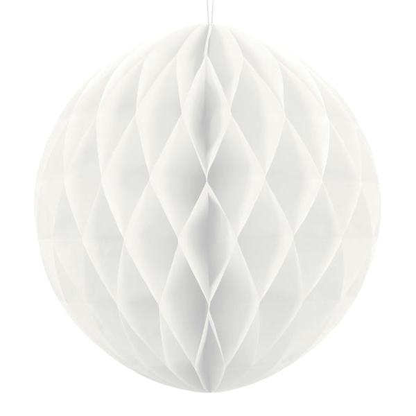Honeycomb wit rond tissuepapier vloepapier feest decoratie