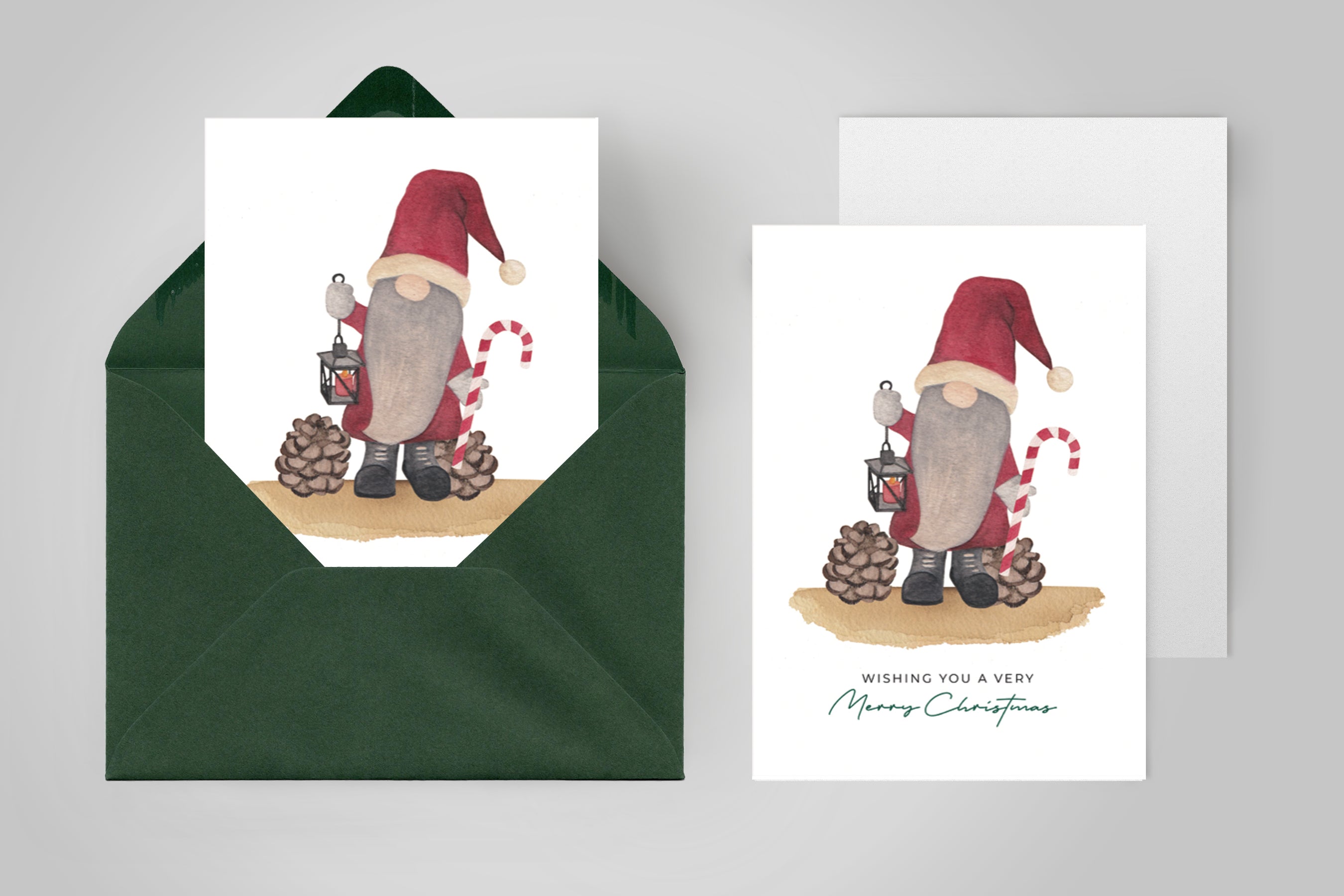 Christmasbox ‘Santa’s little helpers’ - 20 wenskaarten, 20 gifttags en 24 stickers