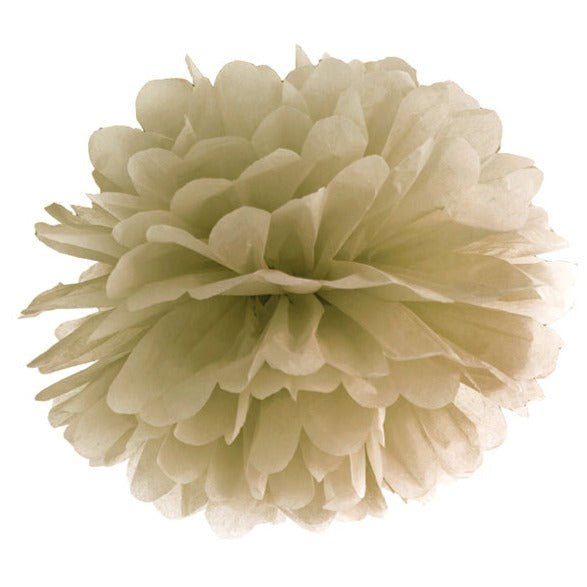 Pompon goud tissuepapier vloeipapier feest decoratie