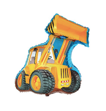Folieballon bouwvoertuig