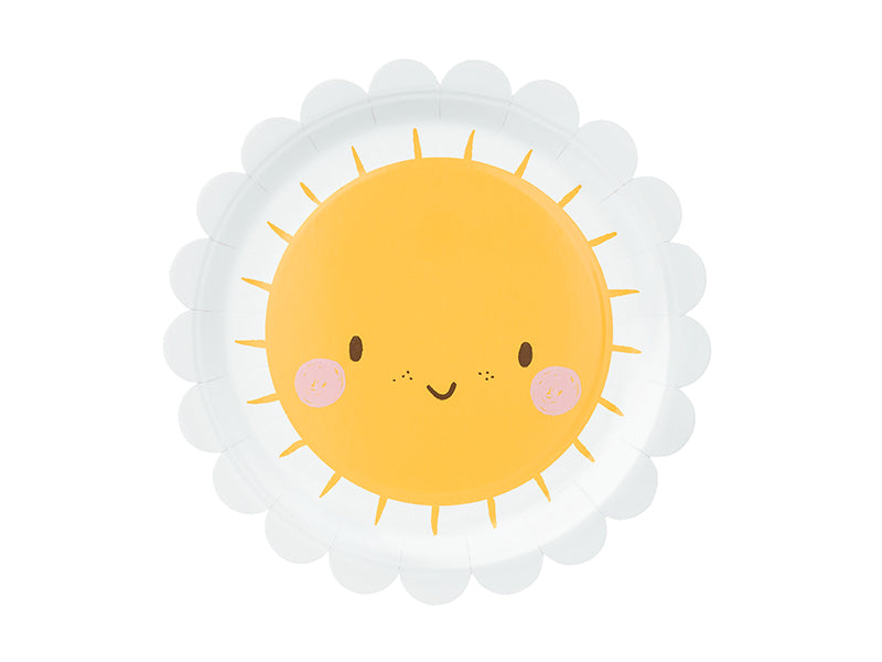 Zon borden karton zomer feest lente