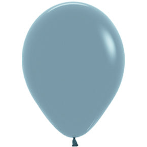 Ballonnen zacht blauw feest decoratie