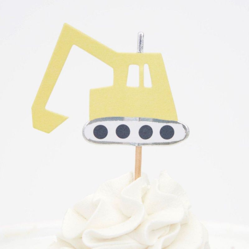 cupcake kit bouwvoertuigen meri meri party feest