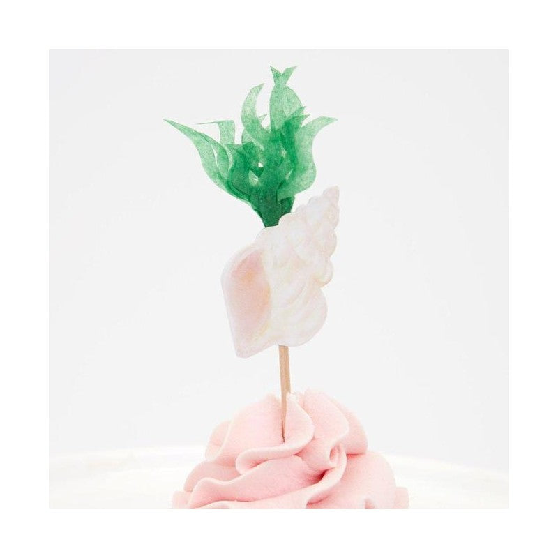 Zeemeermin cupcake kit - 24 cupcakes