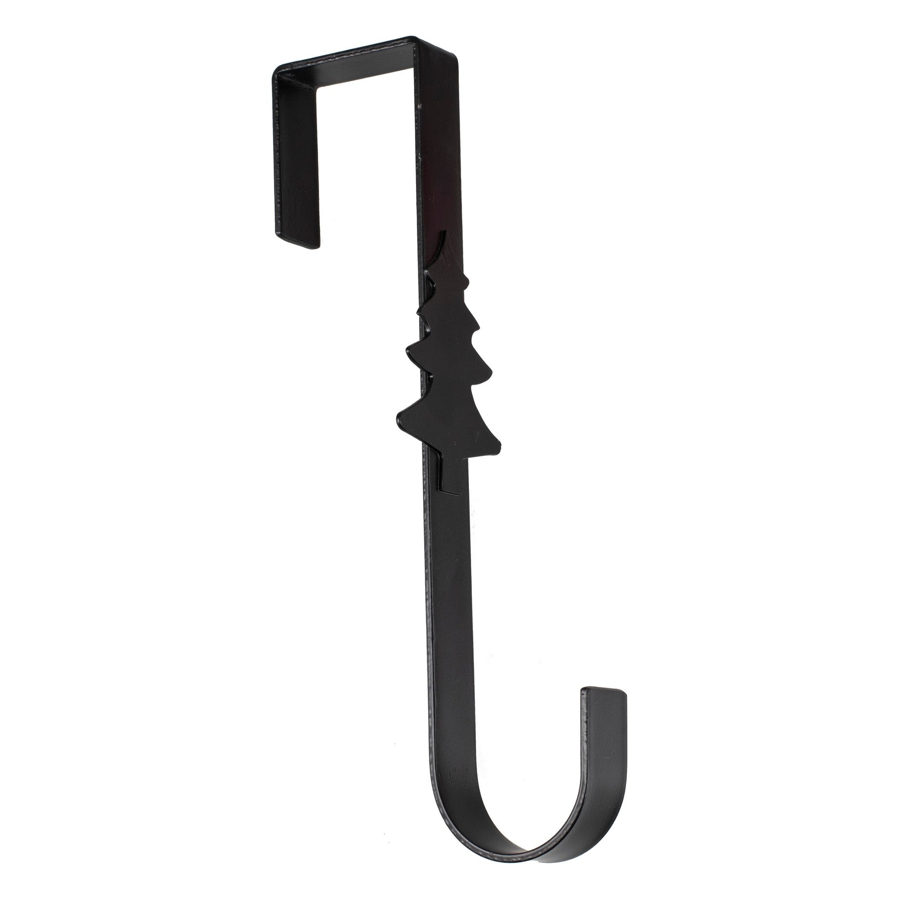 Metalen zwarte deurhanger voor Kerstkrans of decoratie