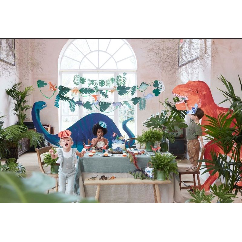 dino taart cake topper Meri Meri feest decoratie cupcake