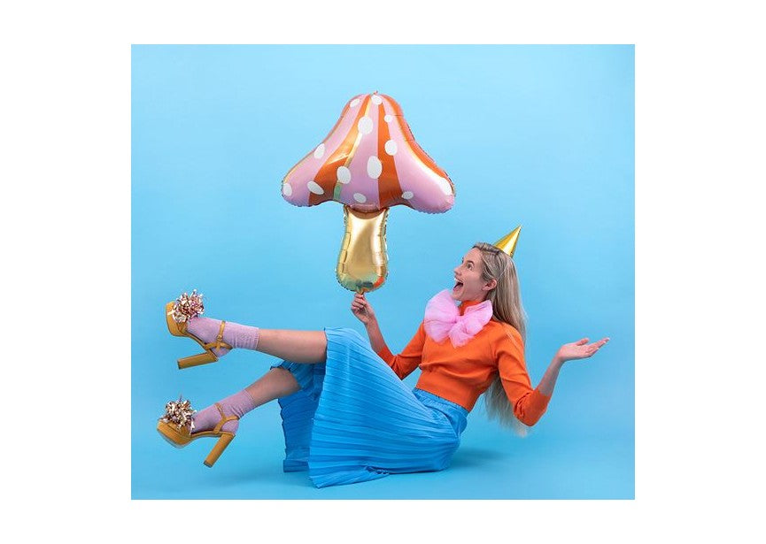 folieballon_pasddenstoel_oranje_goud_roze_wit_deco_feest_herfst_elfjes_bos