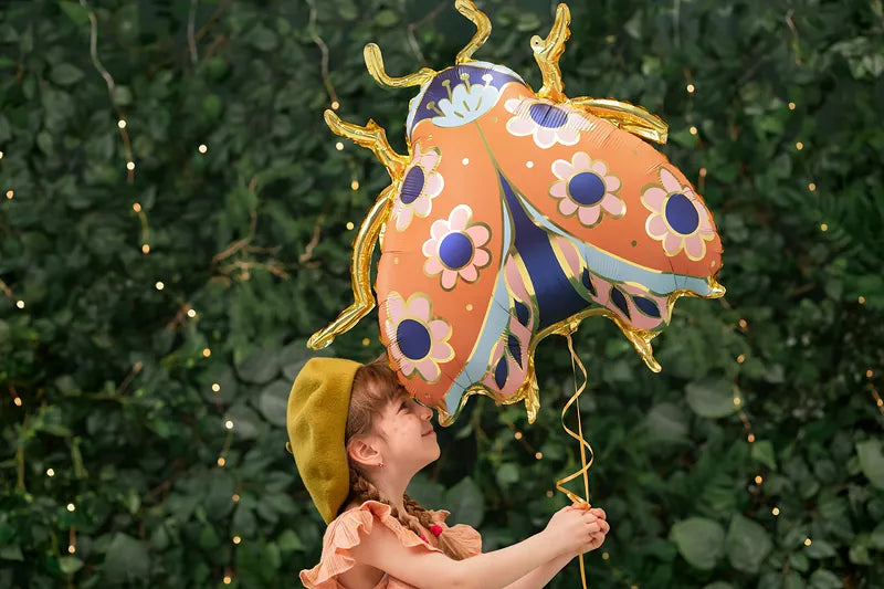 folieballon lieveheersbeestje feest decoratie verjaardag