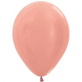 Ballon parelmoer roze rosé
