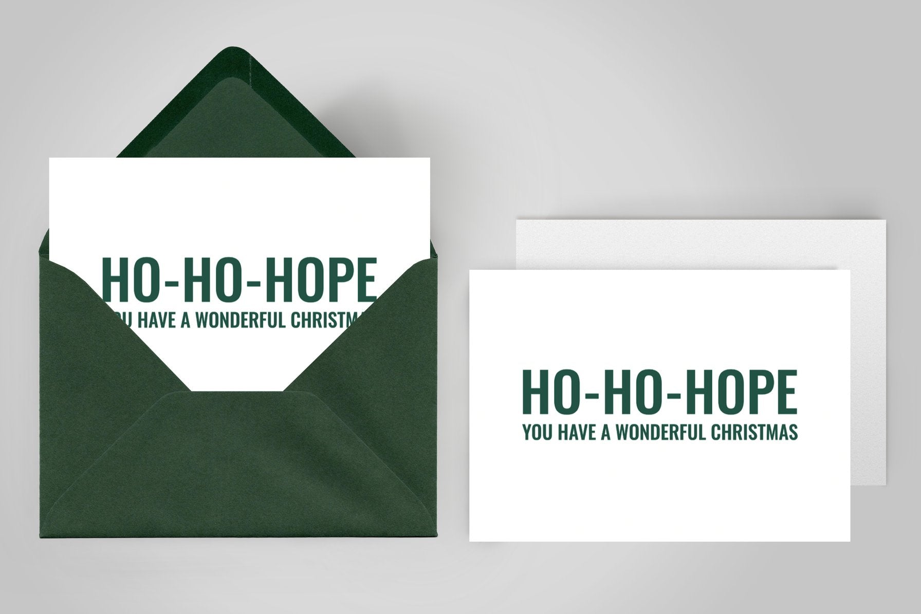 Zeepje 'Christmas Cheers' inclusief wenskaart met enveloppe