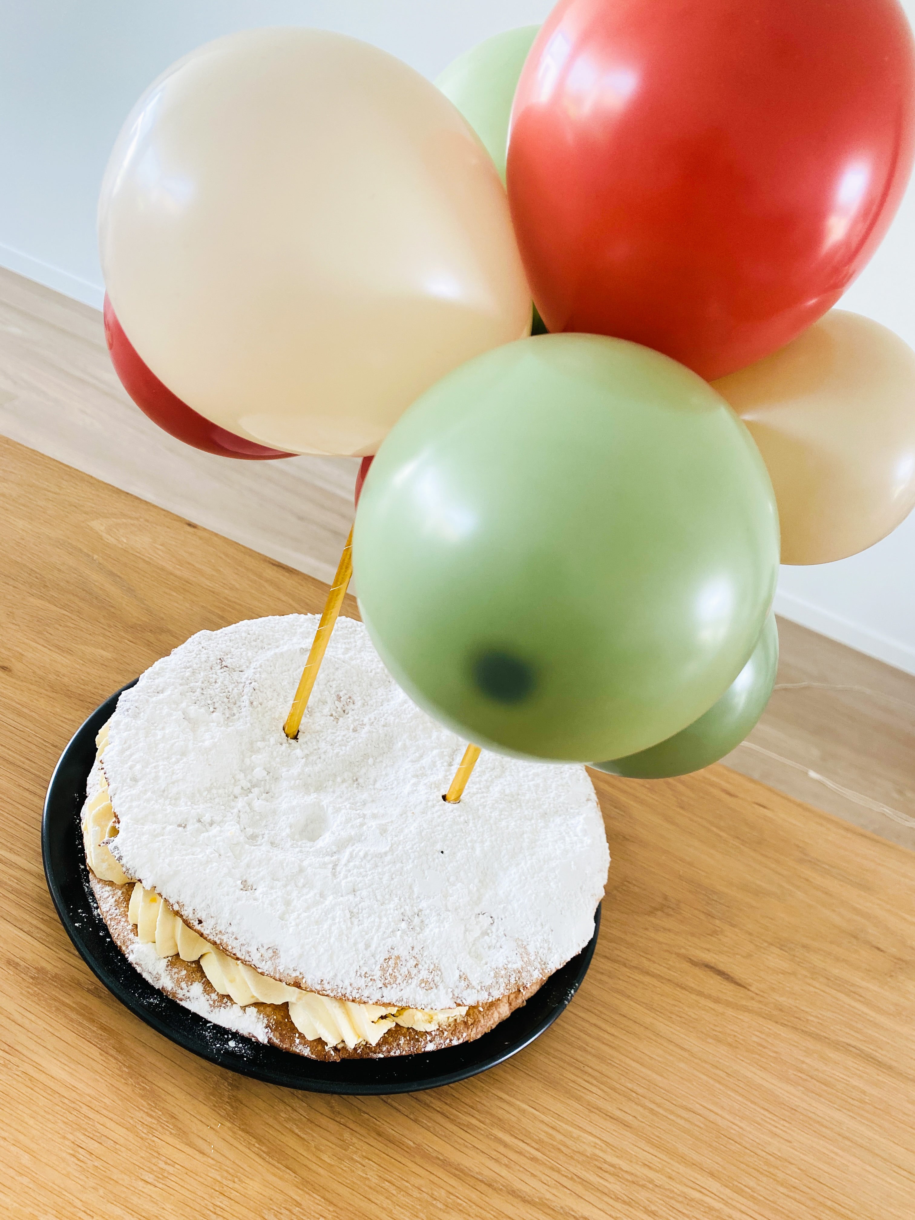 Taart topper mini ballonslinger ‘Forest’