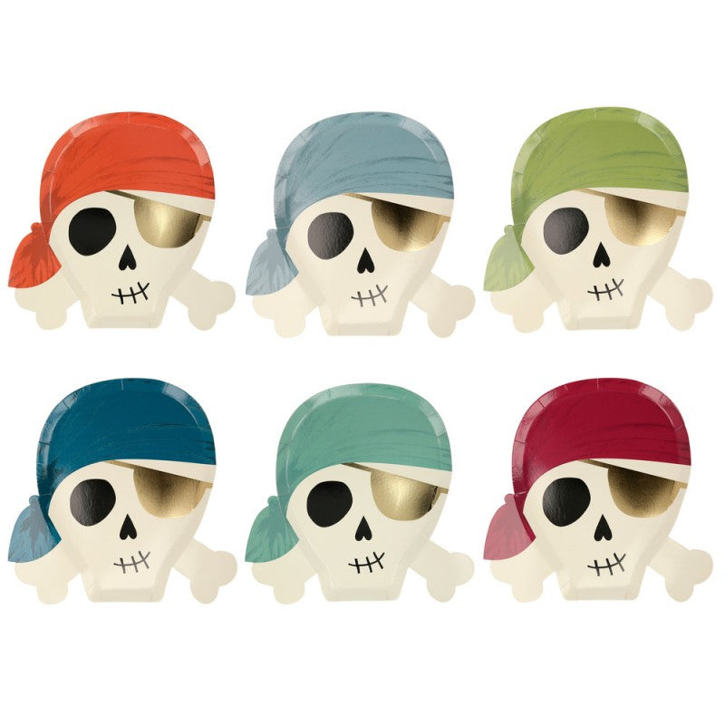 Piraten bord skelet feest decoratie verjaardag