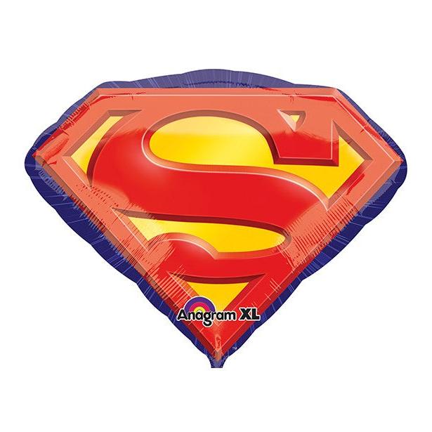 superman folieballon logo verjaardag decoratie