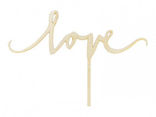 Taarttopper 'Love' - Party Deco